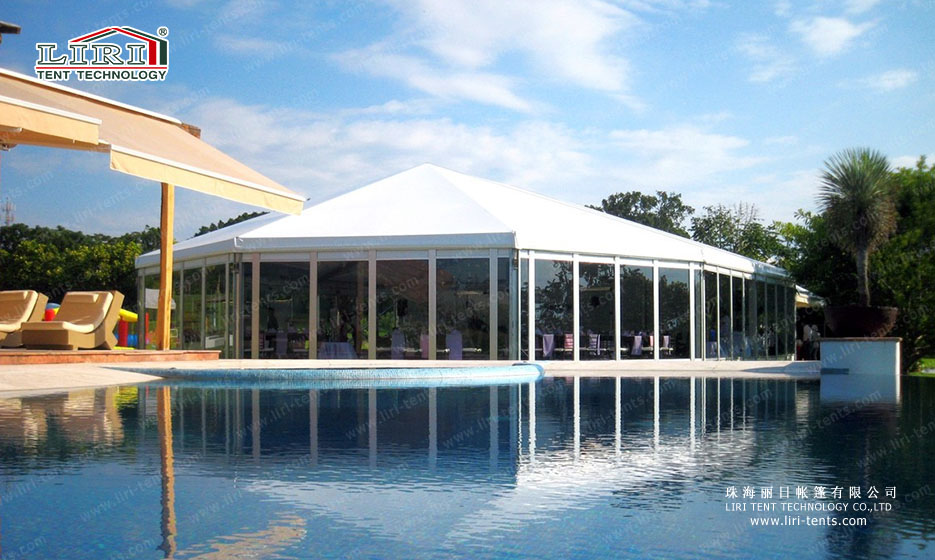 Luxury Tent With Glass Wall