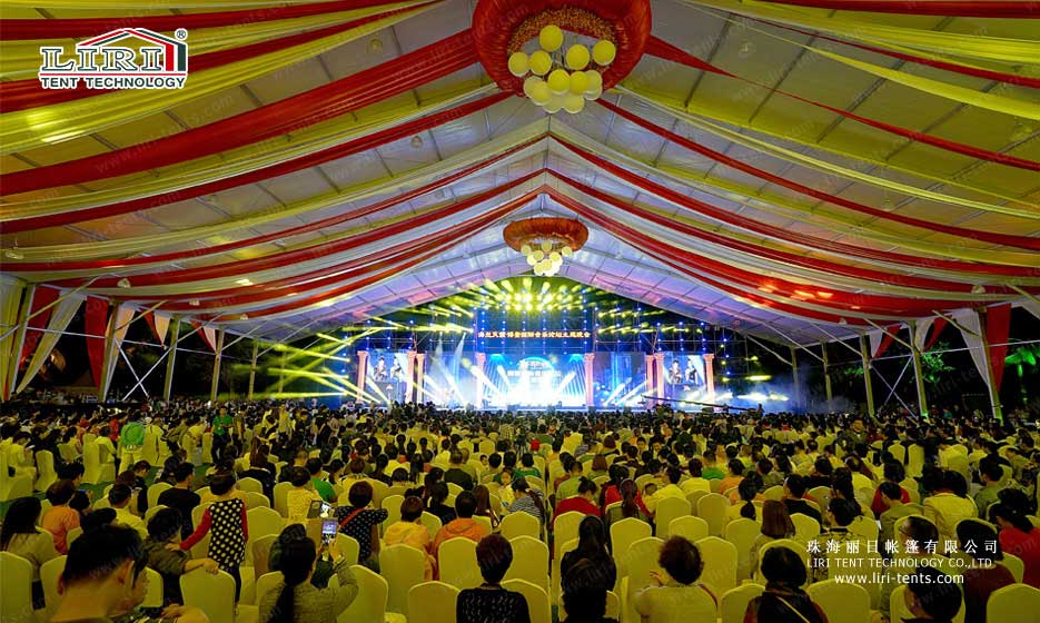 2000 people tent for music festival