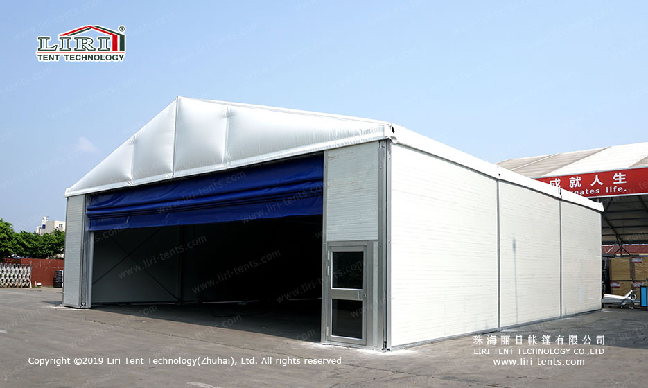 Aircraft Hangar Tent 1