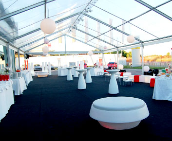 Clear Roof Marquee Tent For Wedding Reception