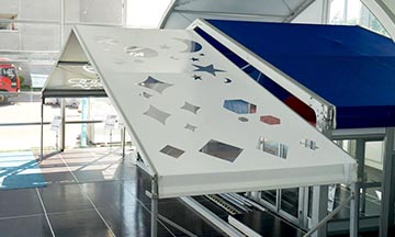 Ткань с гравировкой 2