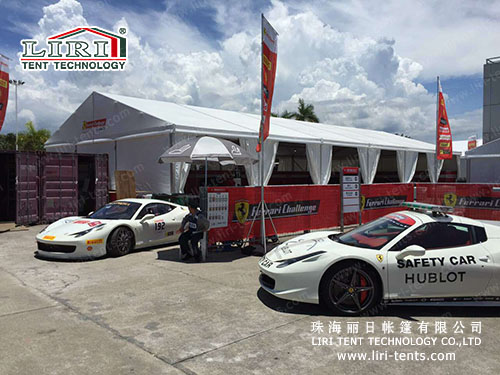 International Circuit event tent