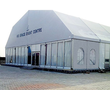 Polygon Huge Hall for Wedding Reception