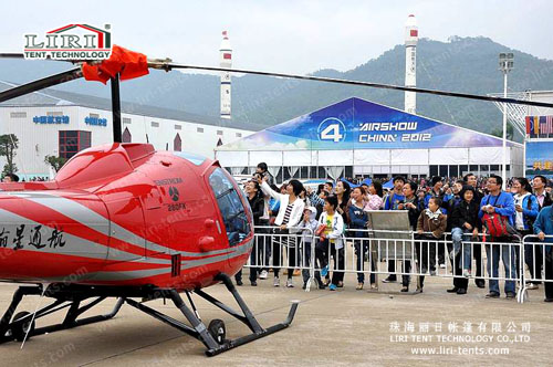 Zhuhai Airshow tent