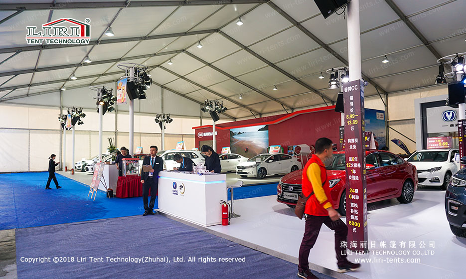 auto show pagoda tent 1