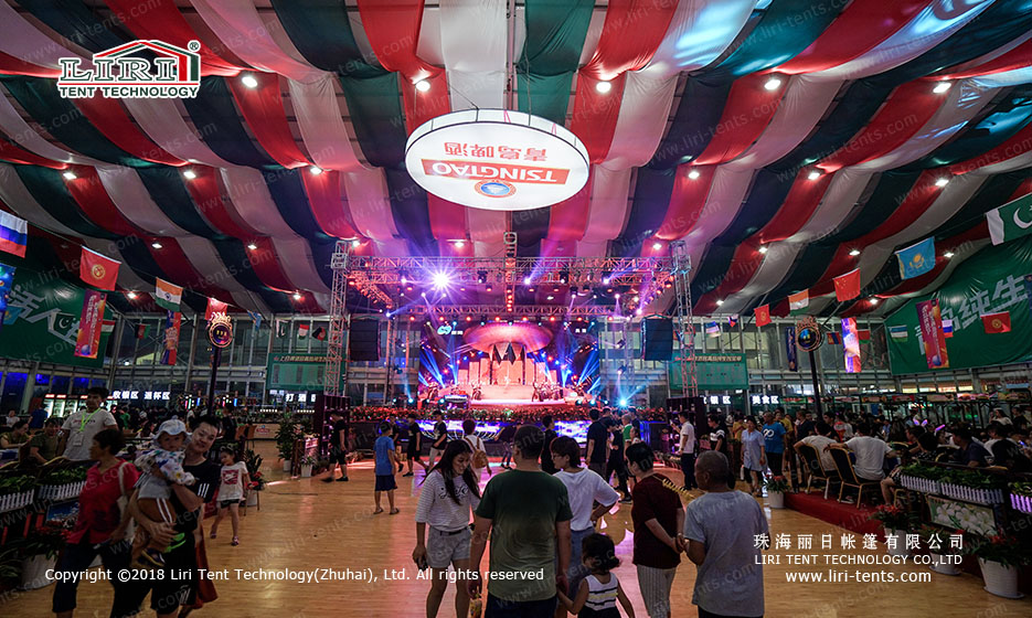 festival event tent with lining 1