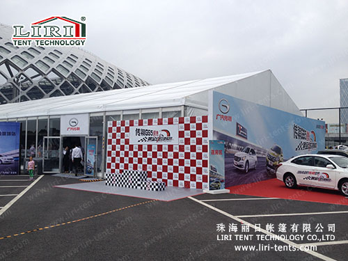 high end event show tents
