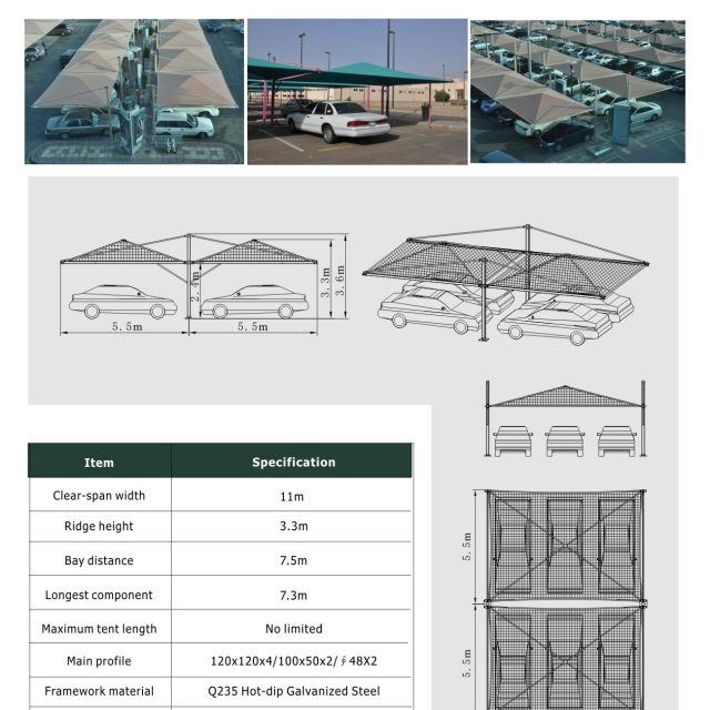 11m Carport Tent