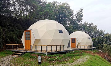 Geodesic Dome Glamping Tent