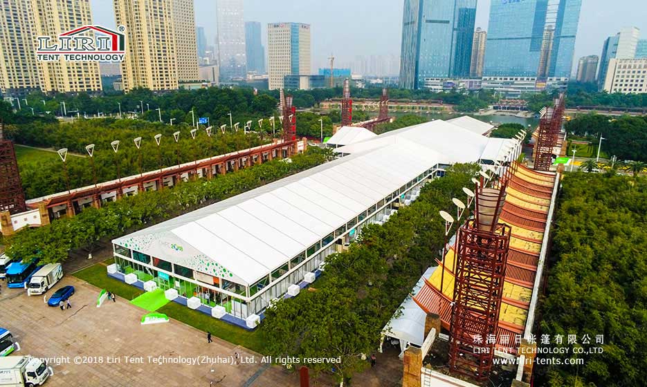 Temporary Tent Structures for Exhibition