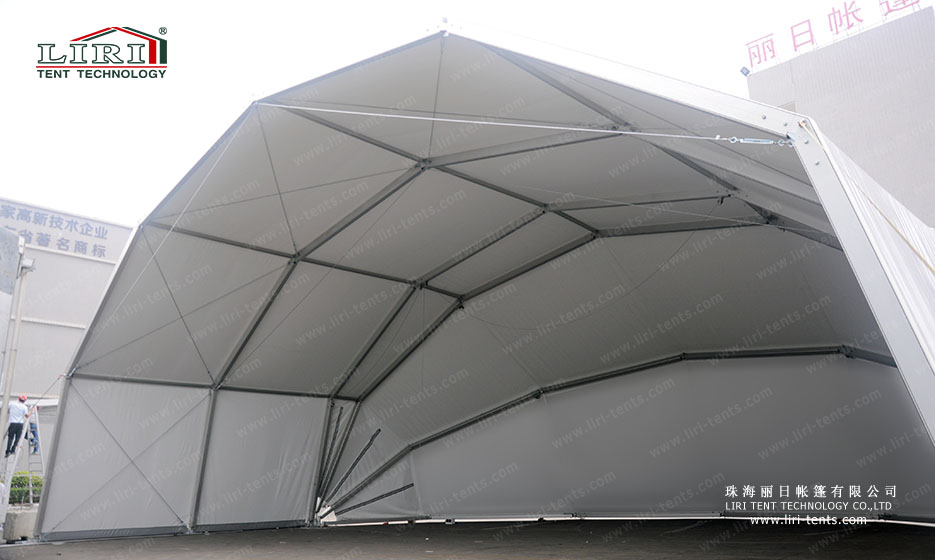 military hangar structure
