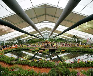 Thailand Flower Show Tent 1