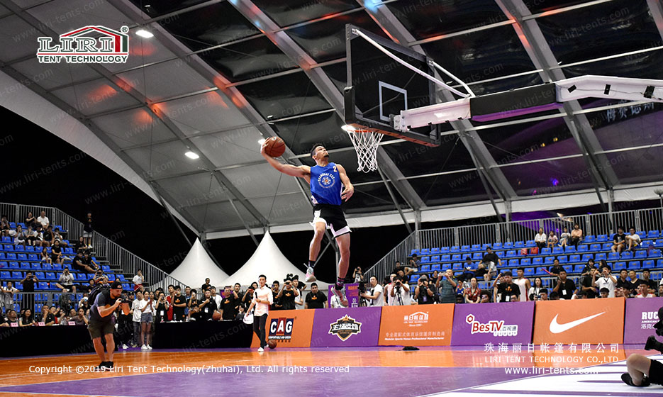 Modular Indoor Basketball Court