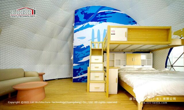 Душевая комната «Ladybug Dome Glamping» № 2