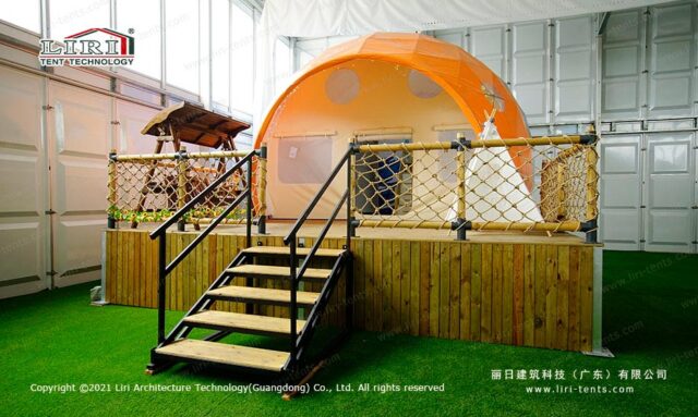 Палатка для глэмпинга «Ladybug Dome»