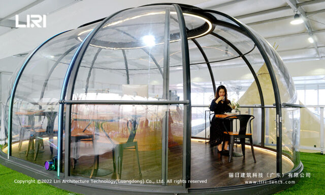 «Bubble House» — роскошный прозрачный дом
