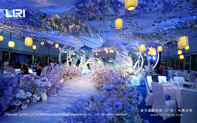 How to design a wedding tent (1)
