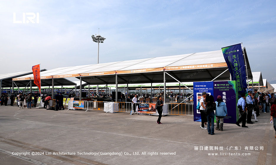 Clear Span Temporary Exhibition Halls for Large Events