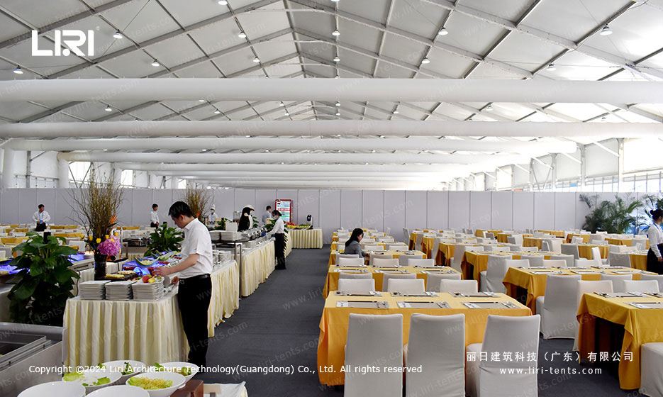 Temporary Restaurant Structures for Airshow China